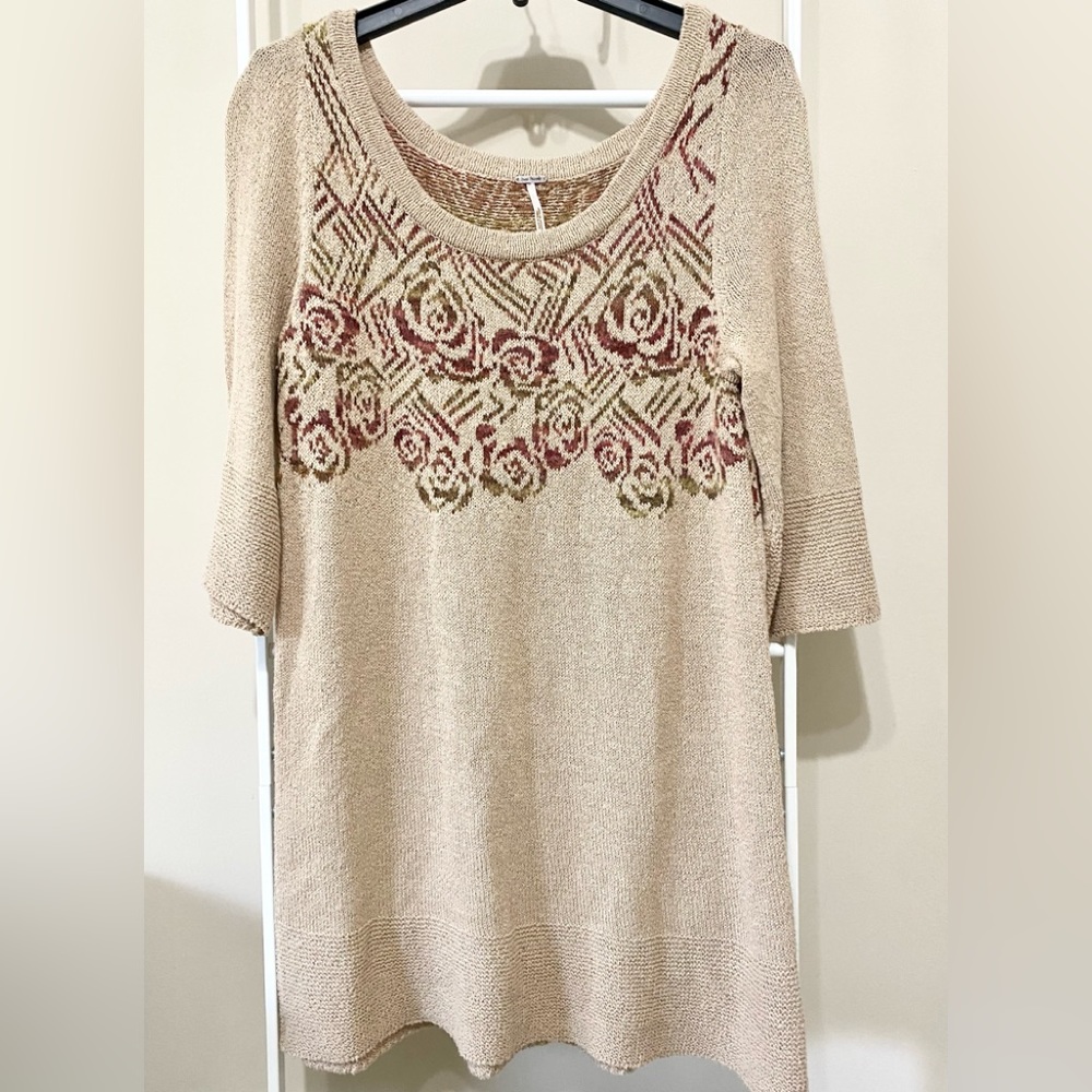 Free People Desert Rose Sweater Tunic
